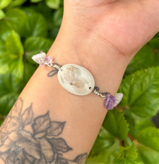 Amethyst Bloom Bracelet