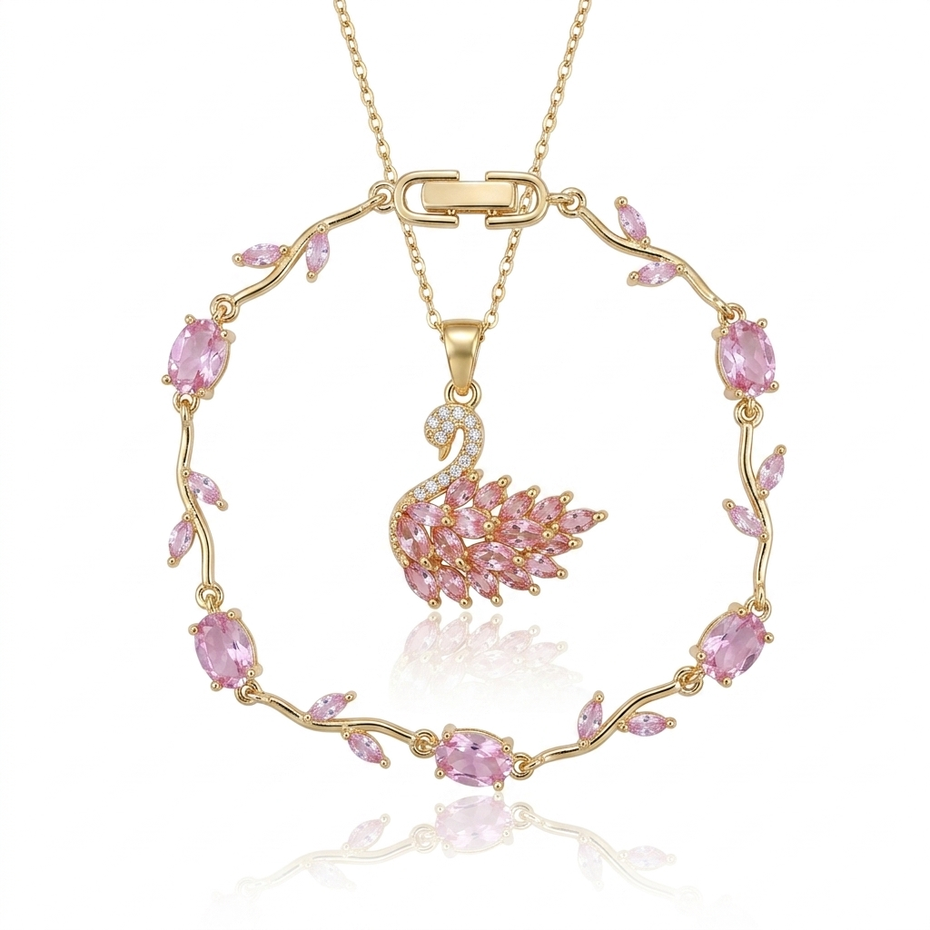 Swan,tulip rose set