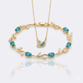 Swan,tulip bleue set