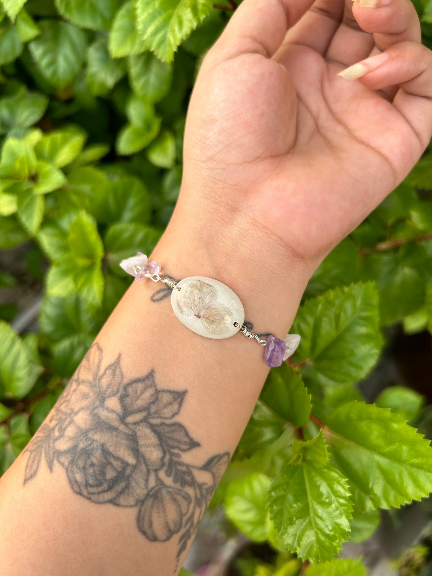 Amethyst Bloom Bracelet