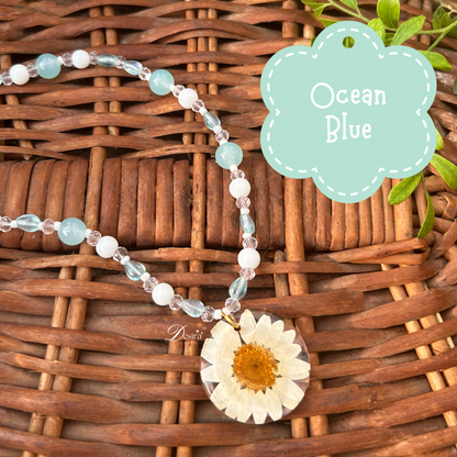 Daisy Delight - Ocean Blue