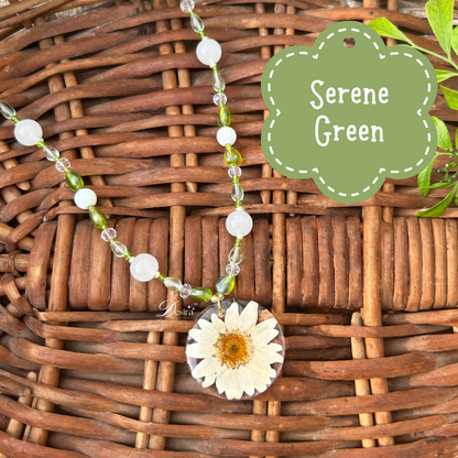 Daisy Delight - Serene Green