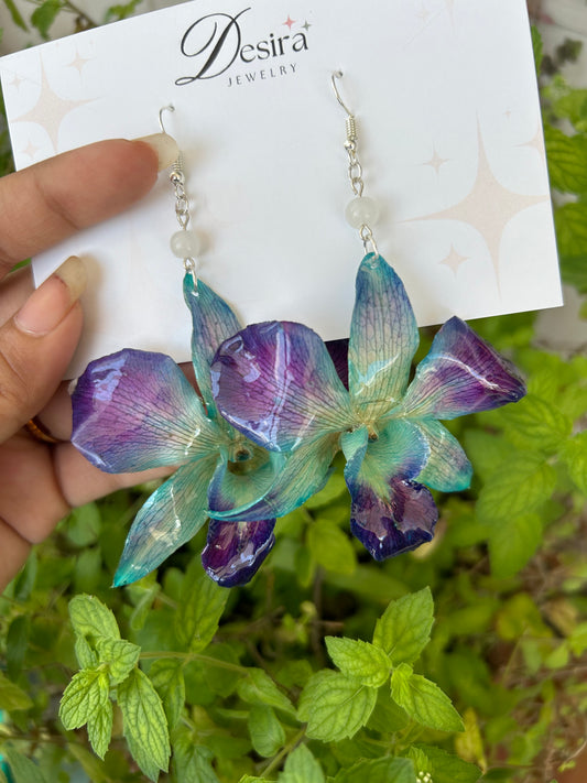 Orchid Bloom - Earrings