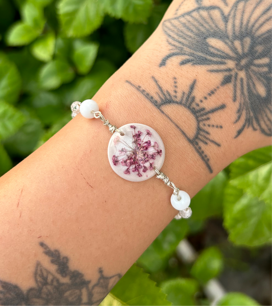 Violet Bloom Bracelet